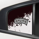 San Antonio Spurs NBA Rear Side Quarter Window Vinyl Decal Stickers Fits Dodge Charger