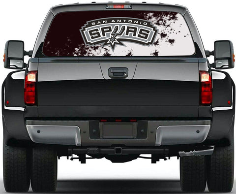 San Antonio Spurs NBA Truck SUV Decals Paste Film Stickers Rear Window