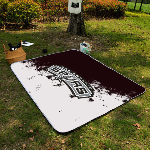 San Antonio Spurs NBA Picnic Blanket Mat Beach Outdoor Waterproof