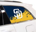 San Diego Padres MLB Rear Side Quarter Window Vinyl Decal Stickers Fits Jeep Grand