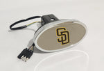 San Diego Padres MLB Hitch Cover LED Brake Light for Trailer