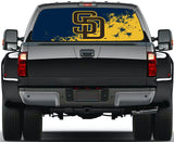 San Diego Padres MLB Truck SUV Decals Paste Film Stickers Rear Window