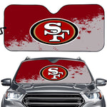 San Francisco 49ers NFL Car Windshield Sun Shade Universal Fit Sunshade