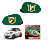 San Francisco Dons NCAAB Car rear view mirror cover-View Elastic