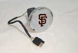 San Francisco Giants MLB Hitch Cover LED Brake Light for Trailer