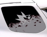 San Jose Sharks NHL Rear Side Quarter Window Vinyl Decal Stickers Fits Toyota 4Runner