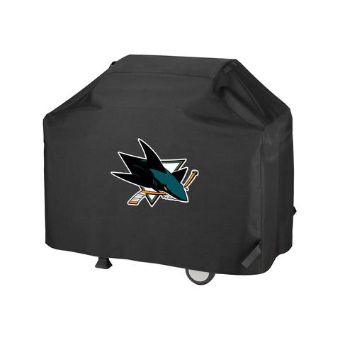 San Jose Sharks NHL BBQ Barbeque Outdoor Black Waterproof Cover