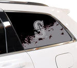 Seattle Mariners MLB Rear Side Quarter Window Vinyl Decal Stickers Fits Jeep Grand