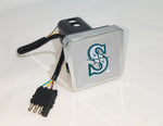 Seattle Mariners MLB Hitch Cover LED Brake Light for Trailer