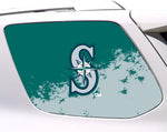 Seattle Mariners MLB Rear Side Quarter Window Vinyl Decal Stickers Fits Toyota 4Runner