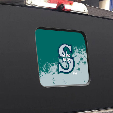 Seattle Mariners MLB Rear Back Middle Window Vinyl Decal Stickers Fits Dodge Ram GMC Chevy Tacoma Ford