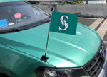 Seattle Mariners MLB Car Hood Flag