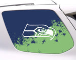 Seattle Seahawks NFL Rear Side Quarter Window Vinyl Decal Stickers Fits Toyota 4Runner