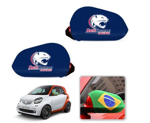 South Alabama Jaguars NCAAB Car rear view mirror cover-View Elastic