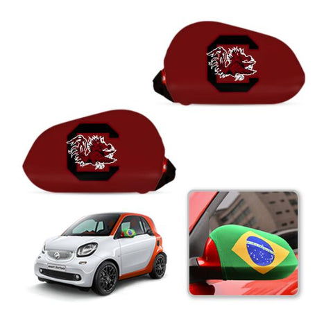 South Carolina Gamecocks NCAAB Car rear view mirror cover-View Elastic