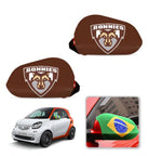 St. Bonaventure Bonnies NCAAB Car rear view mirror cover-View Elastic