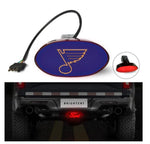 St. Louis Blues NHL Hitch Cover LED Brake Light for Trailer