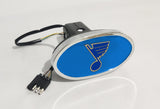 St. Louis Blues NHL Hitch Cover LED Brake Light for Trailer