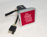 St. Louis Cardinals MLB Hitch Cover LED Brake Light for Trailer