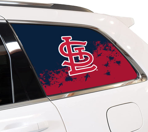 St. Louis Cardinals MLB Rear Side Quarter Window Vinyl Decal Stickers Fits Jeep Grand