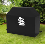 St. Louis Cardinals MLB BBQ Barbeque Outdoor Black Waterproof Cover