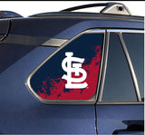 St. Louis Cardinals MLB Rear Side Quarter Window Vinyl Decal Stickers Fits Toyota Rav4