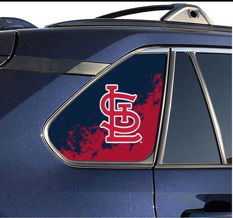 St. Louis Cardinals MLB Rear Side Quarter Window Vinyl Decal Stickers Fits Toyota Rav4