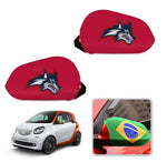 Stony Brook Seawolves NCAAB Car rear view mirror cover-View Elastic