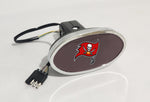 Tampa Bay Buccaneers NFL Hitch Cover LED Brake Light for Trailer