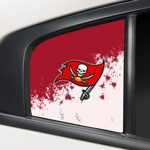 Tampa Bay Buccaneers NFL Rear Side Quarter Window Vinyl Decal Stickers Fits Dodge Charger