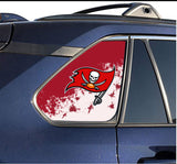 Tampa Bay Buccaneers NFL Rear Side Quarter Window Vinyl Decal Stickers Fits Toyota Rav4