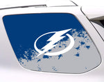 Tampa Bay Lightning NHL Rear Side Quarter Window Vinyl Decal Stickers Fits Toyota 4Runner