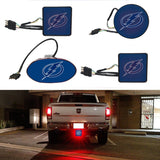 Tampa Bay Lightning NHL Hitch Cover LED Brake Light for Trailer