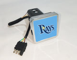 Tampa Bay Rays MLB Hitch Cover LED Brake Light for Trailer