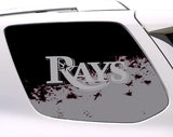 Tampa Bay Rays MLB Rear Side Quarter Window Vinyl Decal Stickers Fits Toyota 4Runner