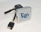 Tampa Bay Rays MLB Hitch Cover LED Brake Light for Trailer