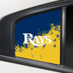 Tampa Bay Rays MLB Rear Side Quarter Window Vinyl Decal Stickers Fits Dodge Charger