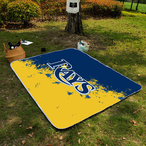 Tampa Bay Rays MLB Picnic Blanket Mat Beach Outdoor Waterproof