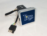 Tampa Bay Rays MLB Hitch Cover LED Brake Light for Trailer