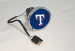 Texas Rangers MLB Hitch Cover LED Brake Light for Trailer