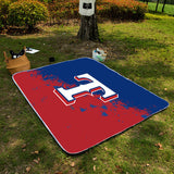 Texas Rangers MLB Picnic Blanket Mat Beach Outdoor Waterproof