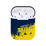 Toledo Rockets NCAA Airpods Case Cover 2pcs