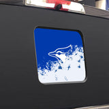 Toronto Blue Jays MLB Rear Back Middle Window Vinyl Decal Stickers Fits Dodge Ram GMC Chevy Tacoma Ford