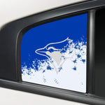 Toronto Blue Jays MLB Rear Side Quarter Window Vinyl Decal Stickers Fits Dodge Charger