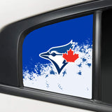 Toronto Blue Jays MLB Rear Side Quarter Window Vinyl Decal Stickers Fits Dodge Charger