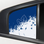 Toronto Maple Leafs NHL Rear Side Quarter Window Vinyl Decal Stickers Fits Dodge Charger