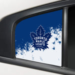 Toronto Maple Leafs NHL Rear Side Quarter Window Vinyl Decal Stickers Fits Dodge Charger