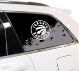 Toronto Raptors NBA Rear Side Quarter Window Vinyl Decal Stickers Fits Jeep Grand