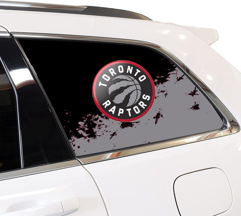 Toronto Raptors NBA Rear Side Quarter Window Vinyl Decal Stickers Fits Jeep Grand