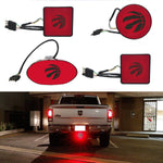 Toronto Raptors NBA Hitch Cover LED Brake Light for Trailer